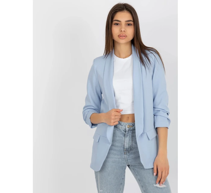 DHJ MA 7684 bunda.15P světle modrá