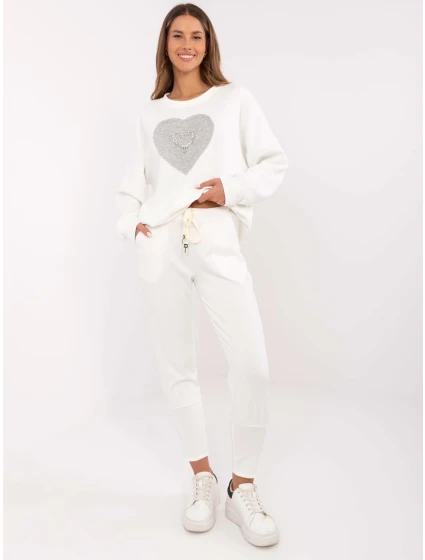 DHJ kalhoty SP model 20878006 ecru - FPrice