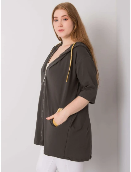 Mikina RV BL 6863.59P tmavá khaki Mikina RV BL 6863.59P tmavá khaki