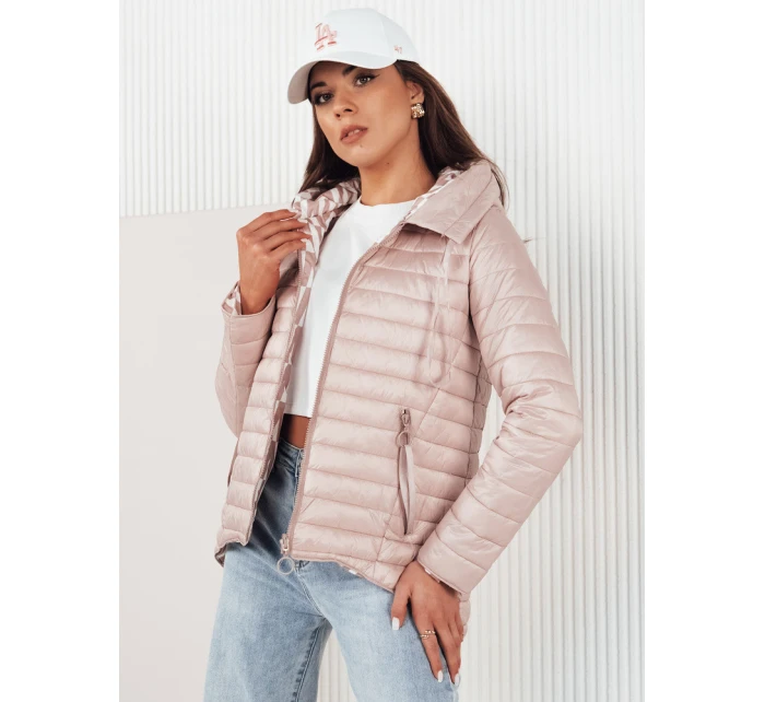 Dámská prošívaná bunda light purple Dstreet model 21975134 - FashionStreet Dámská prošívaná bunda light purple Dstreet model 21975134 - FashionStreet