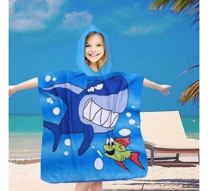 dětské plážové pončo s kapucí model 20965682 - Cotton World dětské plážové pončo s kapucí model 20965682 - Cotton World