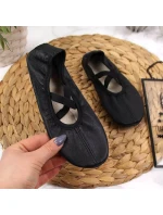 Dívčí kožené baleríny černé model 17296811 - Nazo Dívčí kožené baleríny černé model 17296811 - Nazo