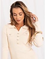 Sweter PM SW SF502.29 jasny beżowy Sweter PM SW SF502.29 jasny beżowy