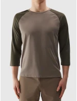 Pánské cyklistické triko 4F - hnědé Pánské cyklistické triko 4F - hnědé