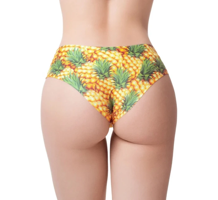 Dámské kalhotky Slinky Fresh Summer 2 Bílá se žlutou vzor - Meméme