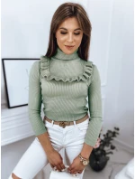 Dámský svetr NOAH světle zelený Dstreet MY1406