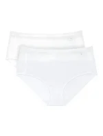 Dámské kalhotky Smart Natural Maxi EX 2P - WHITE - bílé 0003 - TRIUMPH