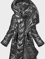 Dámská metalická zimní bunda Rosse Line graphite (7227)