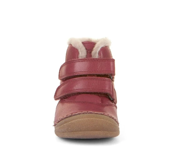 Dětská zimní kotníková obuv Froddo zateplená z přírodní kůže lehká