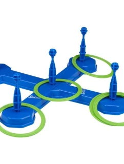 RINGO HÁZECÍ KRUH S TERČEM 7 KUSŮ DĚTSKÁ ARKÁDOVÁ HRA ZAHRADA