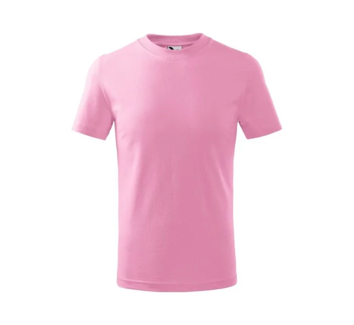 Základní tričko Malfini Jr MLI-13830 růžová Základní tričko Malfini Jr MLI-13830 růžová