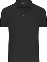 Daiber JN 1300 Pánské žerzejové polo 02.1300 black