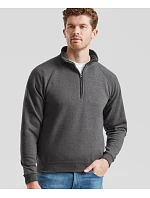 Fruit of the Loom Premium Zip Neck Sweat Mikina s 1/4 zipem 16.2032 black Fruit of the Loom Premium Zip Neck Sweat Mikina s 1/4 zipem 16.2032 black