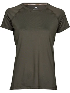 Tee Jays TJ 7021 Dámské sportovní tričko CoolDry 18.7021 deep green