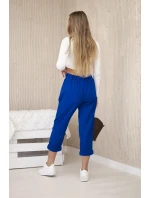 Kalhoty Punto Milano Winter chrpově modrá