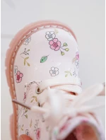 Dětské zateplené boty na zip Růžové model 21634773 - Boto Dětské zateplené boty na zip Růžové model 21634773 - Boto