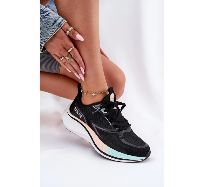 Dámské Sportovní Boty Big Star model 21692980 HIPOLY SYSTEM Černé - Big Star Shoes Dámské Sportovní Boty Big Star model 21692980 HIPOLY SYSTEM Černé - Big Star Shoes