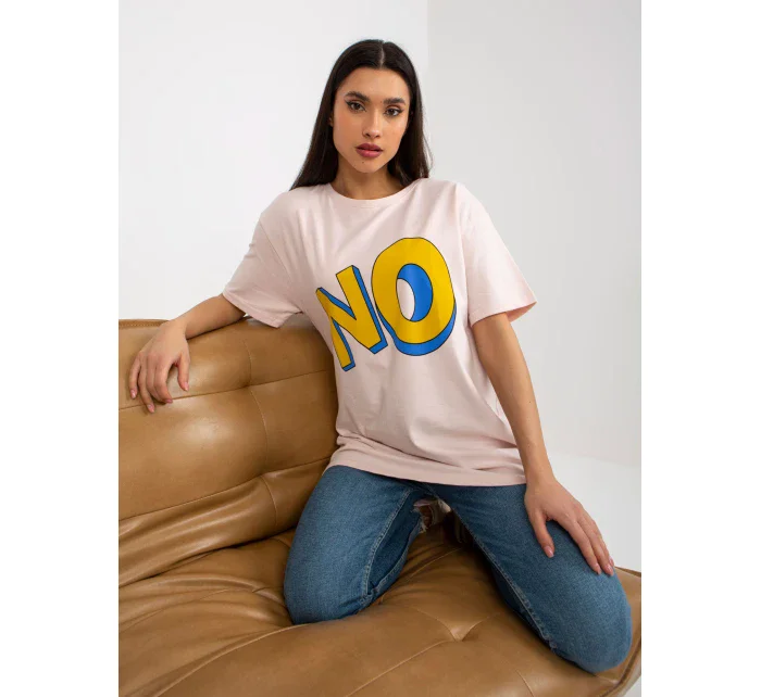 Tričko EM TS 527 2.60P světle růžové