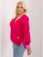 Bluzka RV BZ model 19755288 fuksjowy - FPrice Bluzka RV BZ model 19755288 fuksjowy - FPrice