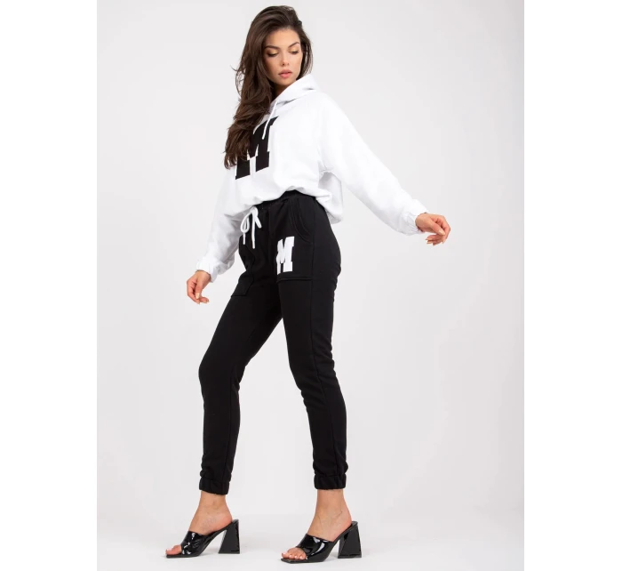 Tepláková souprava RV KMPL model 18257733 bílá a černá - FPrice Tepláková souprava RV KMPL model 18257733 bílá a černá - FPrice