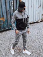 FashionStreet pánské světle šedé tepláky AX0780 FashionStreet pánské světle šedé tepláky AX0780