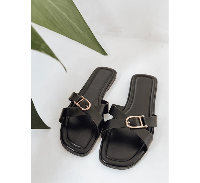 BELICCA dámské žabky černé FashionStreet ZY0983