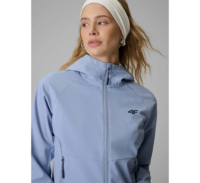 Softshellová bunda větruodolná 5000 membrána dámská 4F 4FWSS26TSOFF546-34S