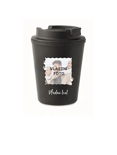 Personalizovaný cestovní termohrnek s fotkou mazlíčka a textem