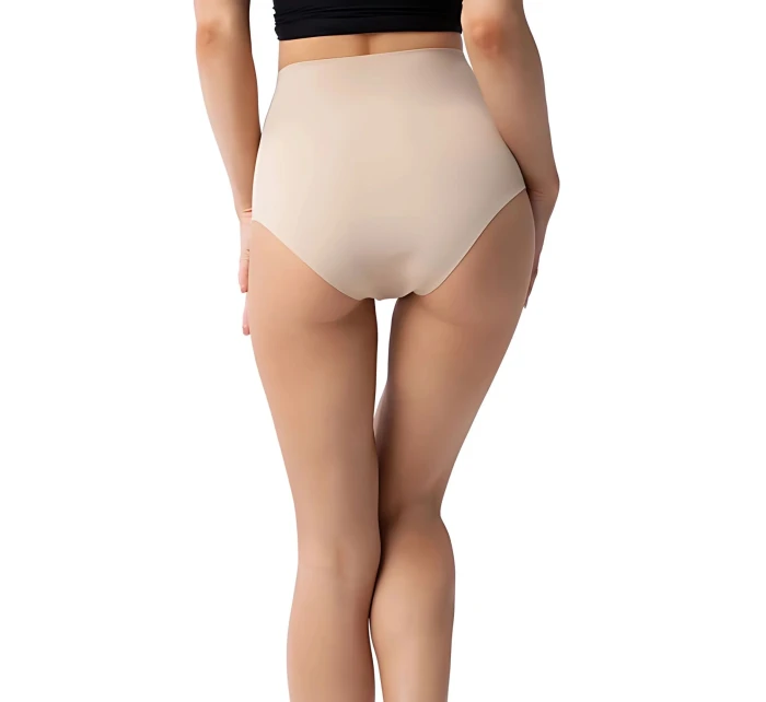 Dámské kalhotky Amber maxi high beige - JULIMEX