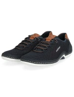 Pohodlné polobotky Rieker M RKR666 navy blue