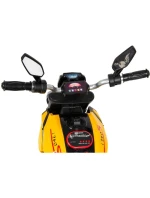 AVALON ELEKTRICKÁ MOTORKA ŽLUTÁ 1033044