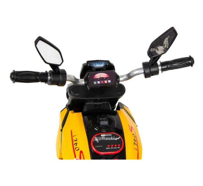 AVALON ELEKTRICKÁ MOTORKA ŽLUTÁ 1033044