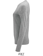 SOL'S Imperial LSL Women Dámské tričko s dlouhým rukávem model 22535154 grey melange SOL'S Imperial LSL Women Dámské tričko s dlouhým rukávem model 22535154 grey melange