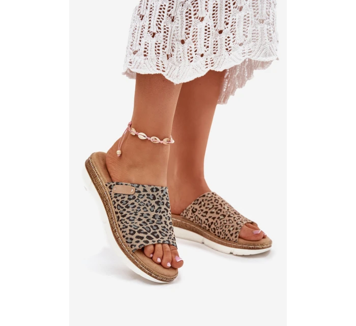 Dámské Klapky Na Klínu Panthera Norozi Dámské Klapky Na Klínu Panthera Norozi