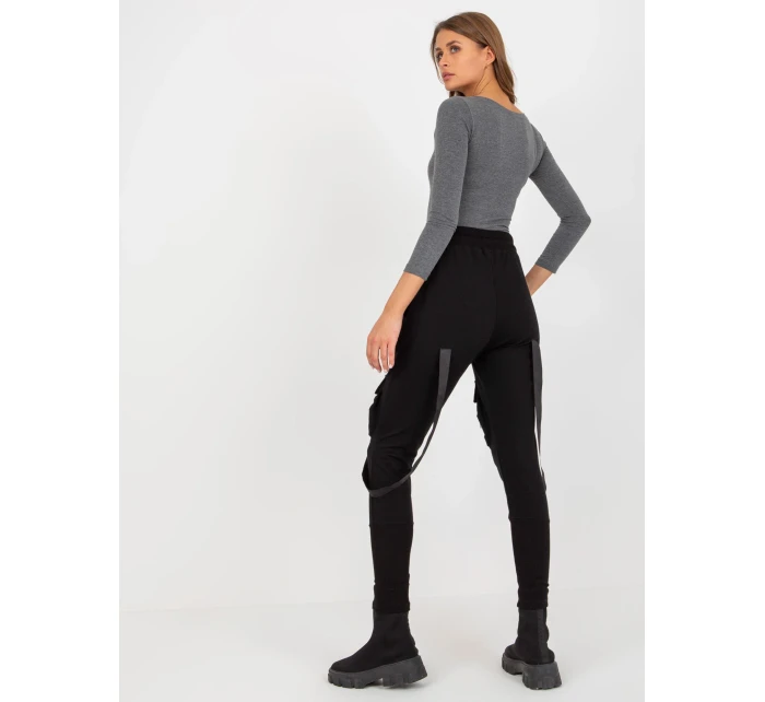 Teplákové kalhoty EM DR ES 21 595.23 černá Teplákové kalhoty EM DR ES 21 595.23 černá