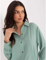 Koszula LK KS model 21858957 mietowy - FPrice Koszula LK KS model 21858957 mietowy - FPrice