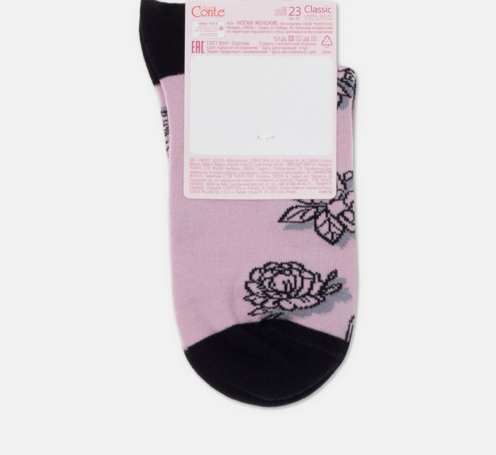CONTE Ponožky 435 Ash Pink