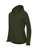 Trail softshellová bunda dámská military Trail softshellová bunda dámská military
