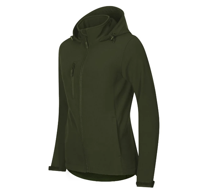 Trail softshellová bunda dámská military Trail softshellová bunda dámská military
