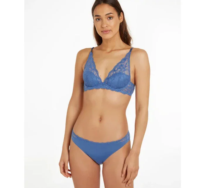 Dámské kalhotky 000QF6398E CKO modré - Calvin Klein Dámské kalhotky 000QF6398E CKO modré - Calvin Klein