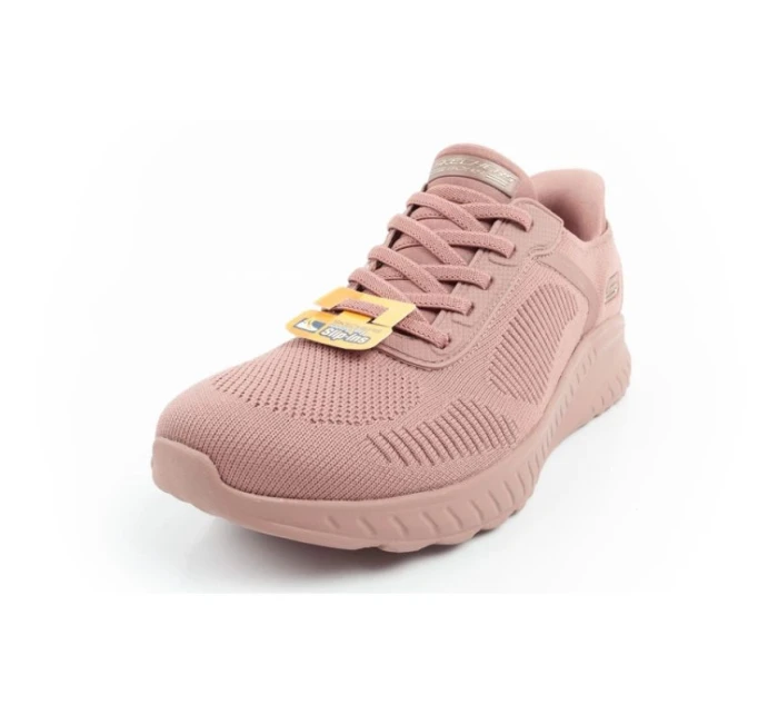 Skechers Bobs Squad-Chaos dámské sportovní boty pohodlné SLIP-INS pink dámské