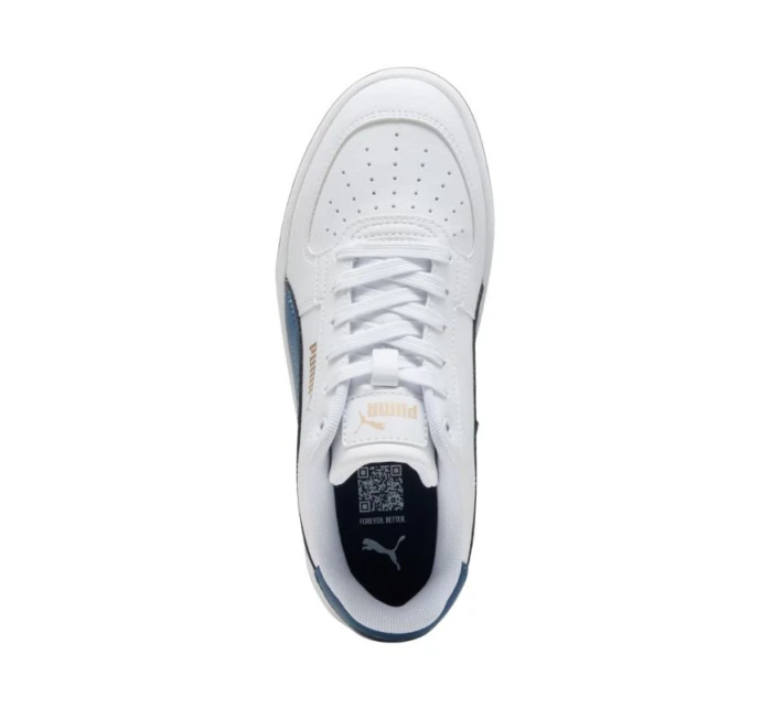 Dětské boty Puma Caven 2.0 white and blue 393837 57 Dětské boty Puma Caven 2.0 white and blue 393837 57