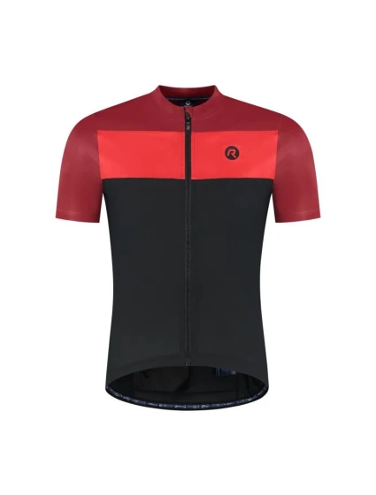 Rogelli CORE BLOCK dres černá/červená XL