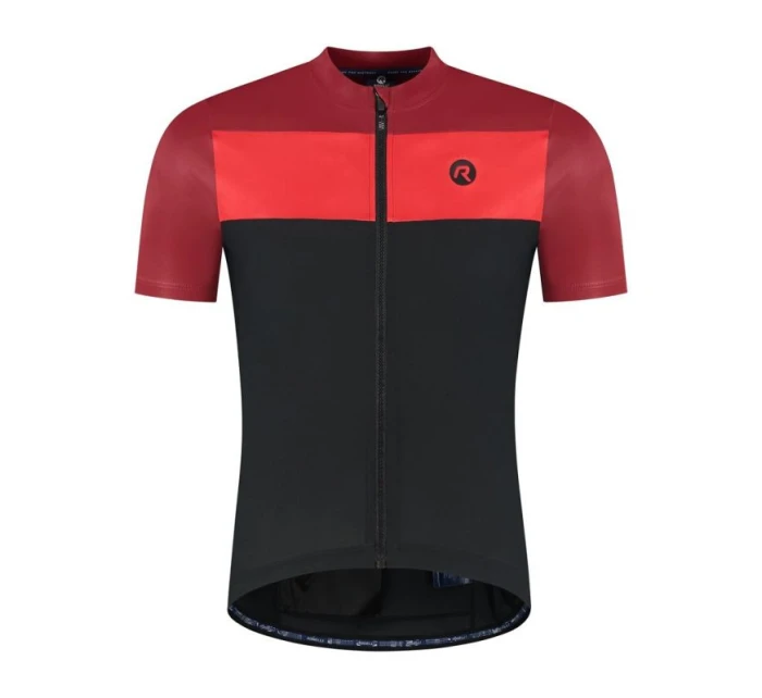 Rogelli CORE BLOCK dres černá/červená XL