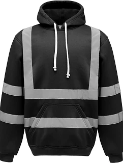 Yoko HVK 05 Hi-Vis mikina s kapucí 79.VK05 black