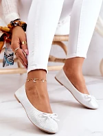 Dámské Baleríny Klasické Bílé Fimme