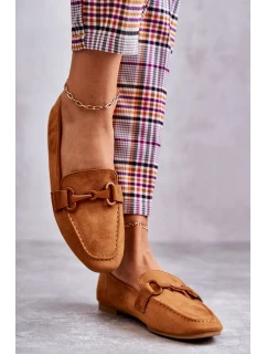 Semišové mokasíny se zdobením velbloudí model 21596166 - Boto