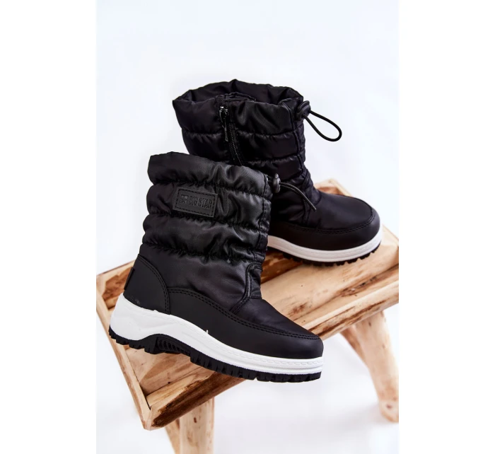 Dětské Sněhule On Big Star Černe model 21599294 - Big Star Shoes Dětské Sněhule On Big Star Černe model 21599294 - Big Star Shoes