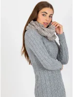 Tunelová šála AT KM S 8253.18 šedá Tunelová šála AT KM S 8253.18 šedá