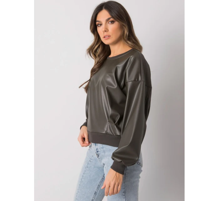 Mikina RV BL 7352.52 tmavá khaki